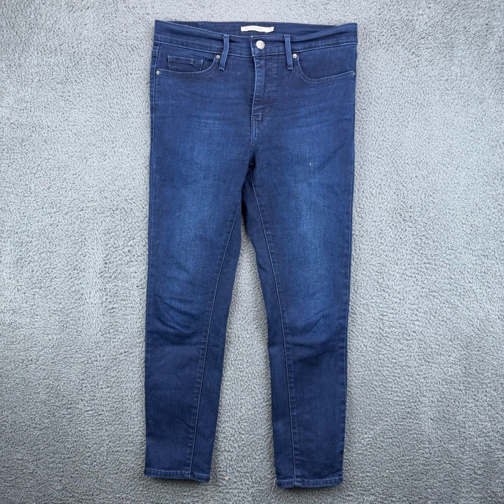 Levis 311 Shaping Skinny Jeans Womens 29 Dark Blue Indigo‎ Stretch Denim